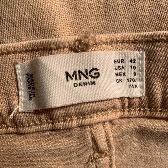 Mango Sienna High-Rise Flared Cropped Jeans - Picture 10 of 12